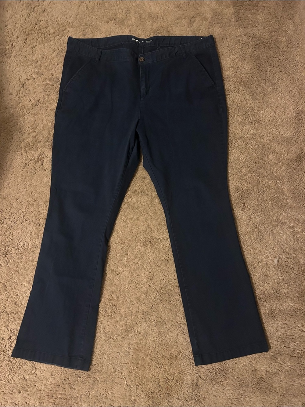 Old Navy Women's Navy Boot-Cut Pants